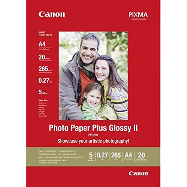 Canon Pixma PP-201 Photo Paper Plus Glossy II